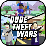 تحميل لعبة Dude Theft Wars مهكرة 2026 للأندرويد