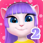 تحميل لعبة My Talking Angela 2 مهكرة 2026 للأندرويد