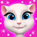 تحميل لعبة My Talking Angela مهكرة 2026 للأندرويد